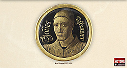 Jean Fouquet illustre les grandes chroniques de France carte