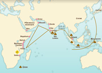 Le commerce dans l’océan Indien au XVe siècle
