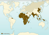 Le monde dominé en 1939