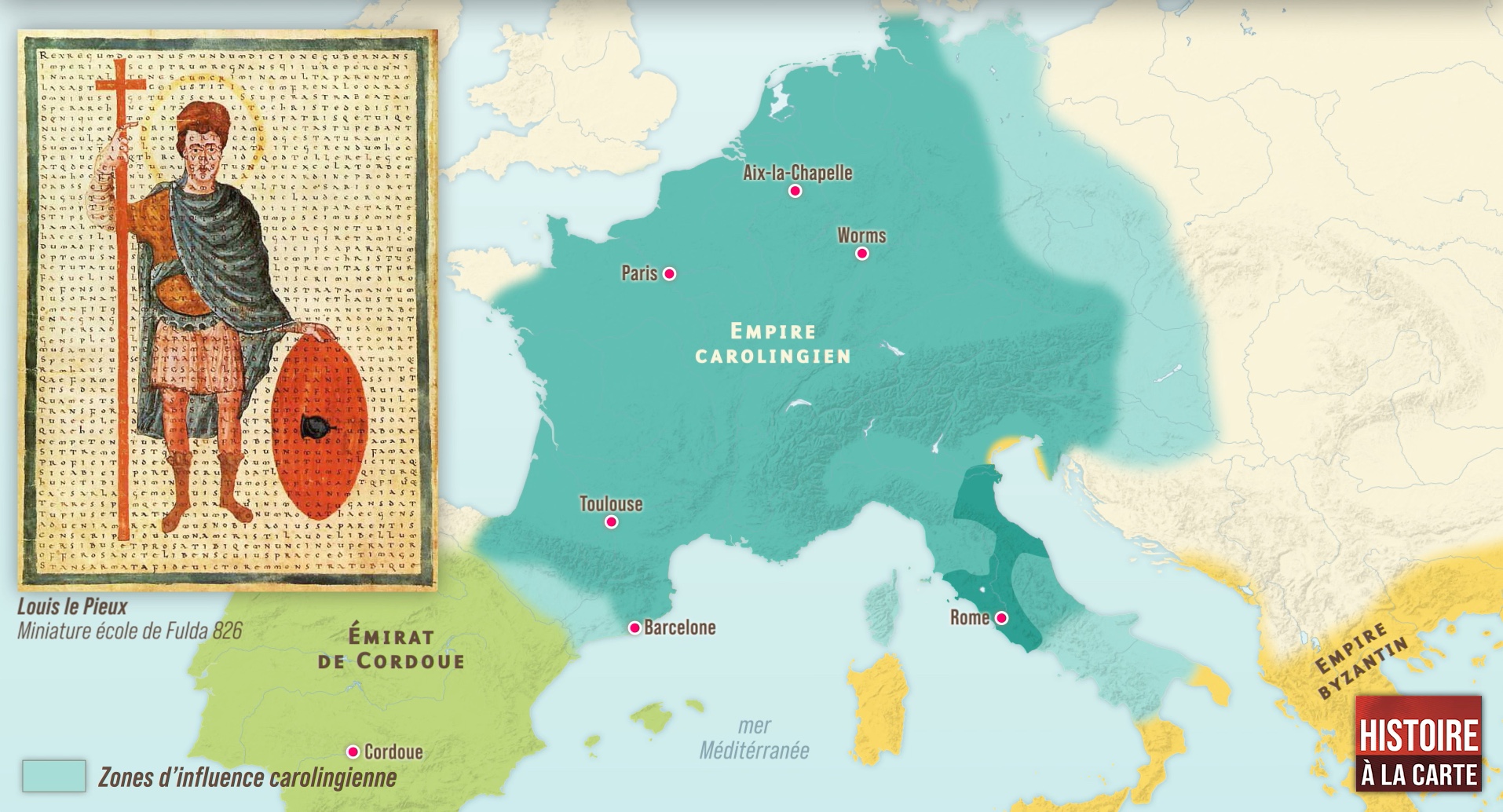 L’empire carolingien